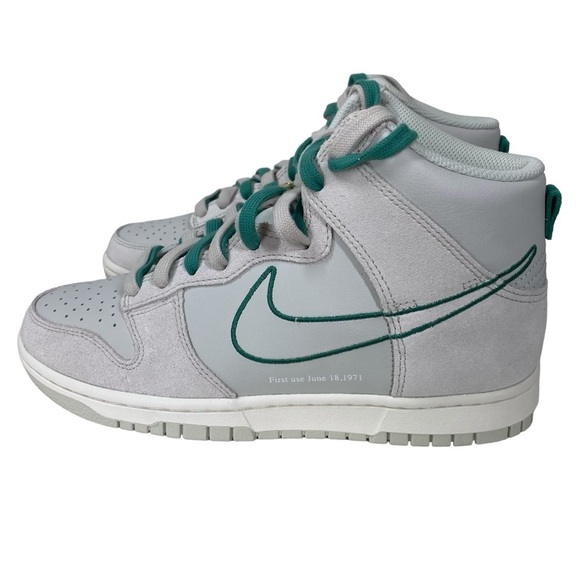 Nike Dunk Hi SE Light Bone Green‎ Noise DH0960-001 Size 8 main image 7
